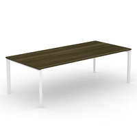 Bureau de travail en bois pour 4, 6, 8 ou 12 personnes avec armoire de rangement, poste de travail informatique extensible et autonome, mobilier de bureau