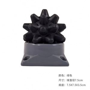 Nueva Bola de Acupresión Portátil de Silicona con Base para Relajación Muscular de Manos, Piernas y Cuerpo - Rodillo de Fascia Tipo Erizo (Durable) - Product Image 3