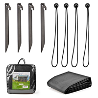 Factory <strong>Best</strong> <strong>Selling</strong> Wholesale High Quality 8X15.3 Mesh Sun Shade UV Resistant <strong>RV</strong> <strong>Awning</strong> Kit for Camping <strong>RV</strong>