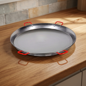 Padella per Paella Valenciana, 90 cm, Lucida, Serve 50 Persone - Product Image 3