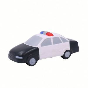 Pelota Antiestrés de Espuma de PU Personalizada de Fábrica con Forma de Coche de Policía, Juguete Suave para Aliviar el Estrés, Publicitario - Product Image 2