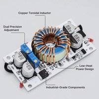 Módulo de fuente de alimentación del controlador LED de 250W 10A DC Convertidor de impulso de corriente constante no aislado para dispositivos móviles Convertidores de inversores
