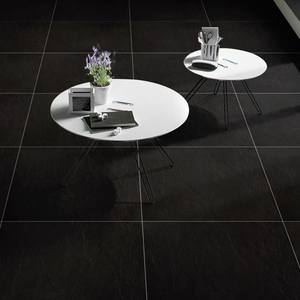 Hiện đại lõm-Mô hình lồi 600x600 Đen sa thạch Matte Non-Slip sàn gạch cho ngoại thất gạch biệt thự firebrick trường - Product Image 2