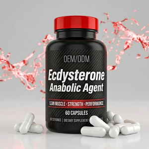 Cápsulas de Ecdisterona OEM ODM para Aumentar la Masa Muscular Magra |   Potenciador de Fuerza de Alta Potencia |   Fabricante Certificado por GMP - Product Image 1