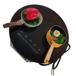 เตาแม่เหล็กไฟฟ้า3หัวเตาแม่เหล็กไฟฟ้า5000W ในตัว - Product Image 1