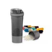 Nouvelle Offre Spéciale Fitness Homme En Plastique Sport Bouteille D'eau Gym Protéine Shaker En Plastique Bouteille D'eau
