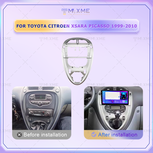 Adattatore per cruscotto con telaio per auto da 9 pollici Kit pannello di raccordo per cruscotto Radio per <span class=keywords><strong>Citroen</strong></span> <span class=keywords><strong>Xsara</strong></span> Picasso pannello per unità interna a 1999 2010 - Product Image 5