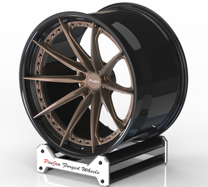 Roues forgées concaves profondes <span class=keywords><strong>2</strong></span> pièces personnalisées 6061-T6 matériel pour toutes les tailles pour Corvette Sting Ray <span class=keywords><strong>C3</strong></span> C4 C5 C6 C7 - Product Image 2