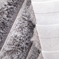 Textile de maison Polyester personnalisé imprimé en peluche tissu canapé housse de coussin velours côtelé tissu de siège