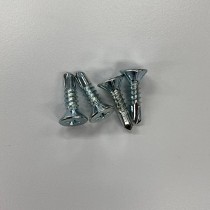 Vis autoperceuses M4.8 x 19 mm à tête plate, CR6+ zinguées, vis pour toiture, acier au carbone C1022, Homn Reen - Product Image 6