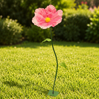 Grandes fleurs artificielles en fil de fer, marguerites persanes, faits main, pour décoration florale, fausses fleurs, flora bionique