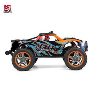 Wltoys 104009 1:10 4WD Châssis en alliage métallique Moteur brushless 45km/h Camion tout-terrain RC Hobby 2.4GHz Contrôle 100M 7.4V 1500mAh - Product Image 4