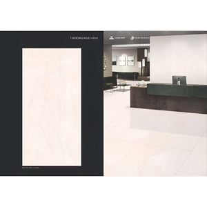 Jumbo Sintered Stone Slab Tiles 1200x2400mm Black Marble Look For Luxury Villa Floor And Wall Porcelain Glazed Tiles - Product Image 6
