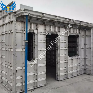 LIANGGONG Panel Bangunan Beton Efisiensi Tinggi yang Dapat Digunakan Kembali, Bekisting Aluminium dengan Ukuran yang Dapat Disesuaikan untuk Aplikasi Kolom dan Pelat Lantai - Product Image 4