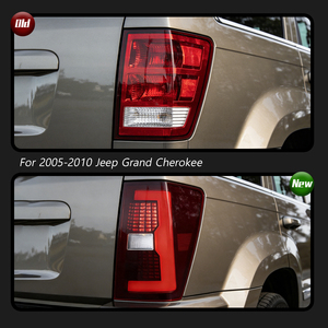 TYPY for 2005-2010 Jeep Grand Cherokee taillight assemblies LED <b>daytime</b> <b>running</b> <b>lights</b>, turn signals, and brake <b>lights</b> - Product Image 4