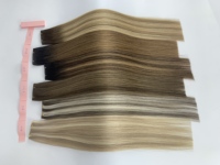 Extensions de cheveux humains vierges européens 100 % naturels, qualité salon, tissage Genius Weft fin et invisible, double épaisseur