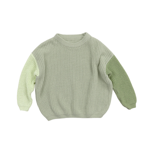 Ropa de Punto para Bebé a Juego con el Color, Suéter de Algodón 100% para Recién Nacido, Jersey para Niños, Suéter de Punto para Niños - Product Image 3