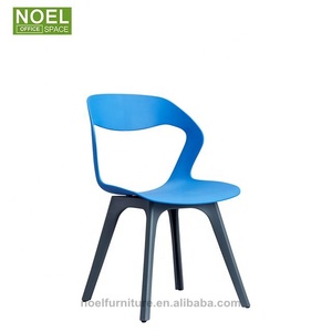 Ocio de comedor de plástico sillas blanco diseño nórdico para comedor habitación - Product Image 5