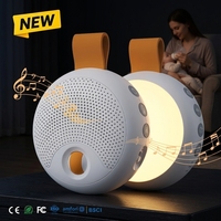 Máquina de Ruido Blanco HiFiD HFD-W50C con Luz Nocturna para Niños, Detector de Llanto de Bebés, Peluche Relajante para Bebés, para Pedidos al por Mayor