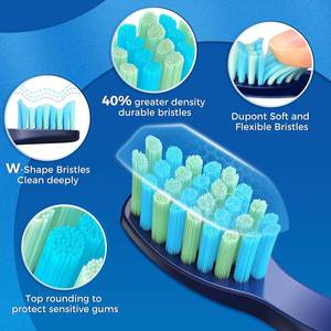 Brosse à dents électrique étanche de qualité supérieure pour un nettoyage en profondeur, personnalisable, nouvelle, fabriquée en Chine, avec poils en nylon moyens, idéale pour les voyages et l'usage domestique, parfaite comme cadeau. - Product Image 2