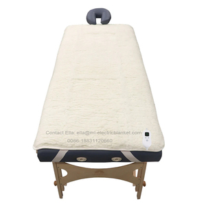 Coussin chauffant électrique de luxe pour table de massage/lit sous couverture