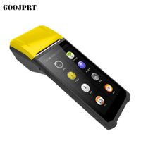 Terminal POS Pintar Portabel Genggam Nirkabel dengan Printer Termal 4G Android 6.0-inci dan Fungsi NFC, Penjualan Terlaris 2026