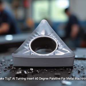 Inserto de Torneado Ttake TcgT Al de 60 Grados Positivo para Mecanizado de Metales - Product Image 3