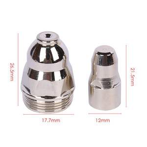 Punta de corte por plasma Ottel P80, alambre de hafnio de 2.0 mm para antorcha de plasma de aire, pieza de repuesto para boquilla - Product Image 2