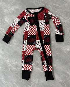 Gizli stok almak bebek bambu pijama batı öğeleri bebek Shortie rastgele boyutu ve renk Zippy çocuklar için - Product Image 6