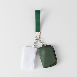 Porte-monnaie décontracté à double poche, porte-cartes, porte-clés, portefeuille portable, pochette zippée, portefeuille pour femme - Product Image 6