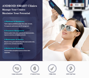 Máquina de Belleza Láser de Picosegundos KES con Tecnologí<span class=keywords><strong>a</strong></span> Q-Switched Nd Yag para Eliminación de Tatuajes y Cejas, Láser <span class=keywords><strong>Derma</strong></span> Pico para Eliminación de Tatuajes - Product Image 4