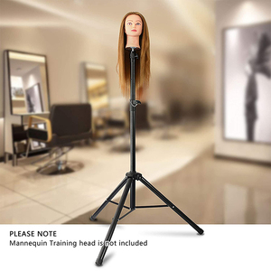 Trépied <span class=keywords><strong>de</strong></span> <span class=keywords><strong>perruque</strong></span> ultraléger, support en liège, tête <span class=keywords><strong>de</strong></span> Mannequin robuste, ajustable, pour la fabrication <span class=keywords><strong>de</strong></span> <span class=keywords><strong>perruque</strong></span> - Product Image 5