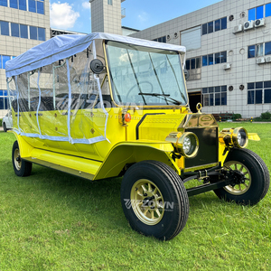 Luxury Vintage Electric Classic Car European Design Sightseeing Car with CE <b>Certification</b> for Hotel - Product Image 4