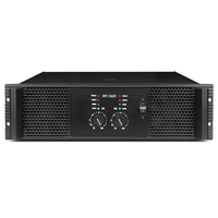 Amplificateur de puissance AC professionnel MT1601 1300W, adapté aux performances DJ en extérieur utilisant des enceintes Line Array
