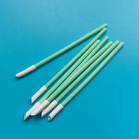 Bâtonnet de nettoyage d'imprimante T-31 rigide en PP, incliné, avec embout en PU de 3 mm, sans peluches, anti-poussière, pour le nettoyage de précision des montres