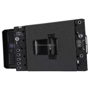 Système de sonorisation professionnel pour scène, DJ, extérieur, enceinte active 3 voies TTL 55-A double 12 pouces en néodyme, en bois, type Line Array. - Product Image 3