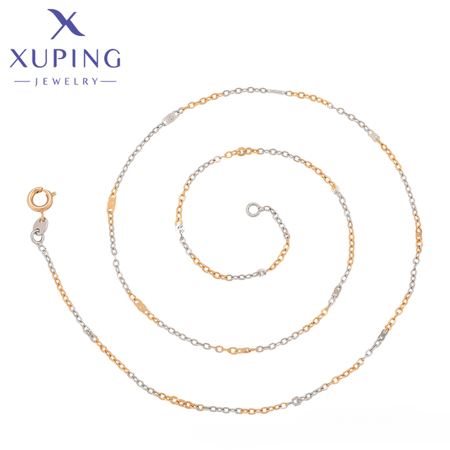 C000011546 XUPING Jewelry Simple Cool Chain Necklace Brand Copper Women Fashion Jewelry Necklaces