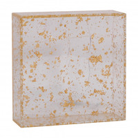 Ensemble Lucite de 8 cartes Birkat Hamazon avec support or Lucite Blessing Card Bencher Set and Holder