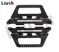 Poignées de maintien de lumière LED Liush pour Ford Bronco 2021 + 2/4 portes poignée de barre de roulement éclairée accessoires intérieurs en alliage d'aluminium