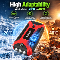 Démarreur de voiture compact 12V 6000mAh 240A pour alimentation d'urgence en bord de route