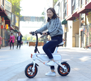 จักรยานไฟฟ้า Qingmai Urban ระยะทาง 20 กม. ความเร็ว 25 กม./ชม. ขนาด 12 นิ้ว พับได้ - Product Image 6