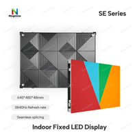 Écran LED d'intérieur couleur P1.86 haute définition, mur vidéo publicitaire HDR10+, garantie 5 ans, 800 nits, 3840Hz