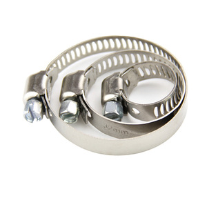 Haofa Stainless Steel Hose <b>Clamps</b> 32mm For Automotive Repair And Replacement - Product Image 1