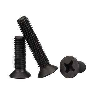 M2 m2, 5 <span class=keywords><strong>m3</strong></span> M4 M5 M6 M8 đen tráng thép không gỉ 304 Phillips phẳng chìm đầu máy vít - Product Image 4