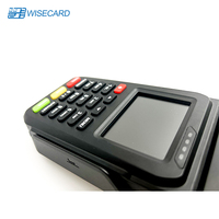WISECARD T50, terminal POS inteligente móvil de mano de 2,4 pulgadas, QR NFC escáner de código, impresora de recibos, USB/WiFi/BT Linux OS SDK personalizado