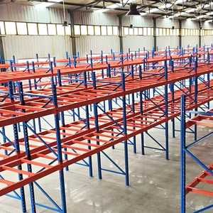 מדפי אחסון כבדים למחסן, דגם L2500*W1100*H2550mm, 1000kg-4000kg, עם מערכת דחיפה לאחור. - Product Image 6