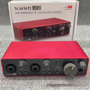 <span class=keywords><strong>Carte</strong></span> <span class=keywords><strong>son</strong></span> externe USB professionnelle <span class=keywords><strong>Scarlett</strong></span> 2i2 <span class=keywords><strong>de</strong></span> troisième génération pour l'enregistrement et l'arrangement en direct sur mobile - Product Image 5