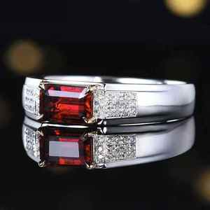 SGARIT 1.12ct Natural <b>Ruby</b> <b>ring</b> 18K gold Natural diamond 30pc 0.07ct AIGS certificate luxury gemstone Jewelry <b>ring</b> <b>for</b> women <b>man</b> - Product Image 2