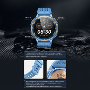 Reloj Inteligente GPS AMOLED de 1.43 Pulgadas con <span class=keywords><strong>Mapa</strong></span> Vectorial Offline, Resistente al Agua 5ATM, Reloj Deportivo para Senderismo al Aire Libre, Disponible <span class=keywords><strong>en</strong></span> Fábrica - Product Image 3