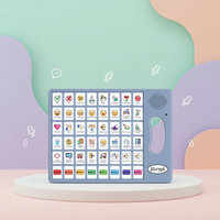 Aide à la communication portable en ABS pour la thérapie du langage de l'autisme et la rééducation post-AVC, pour les enfants de 5 à 7 ans